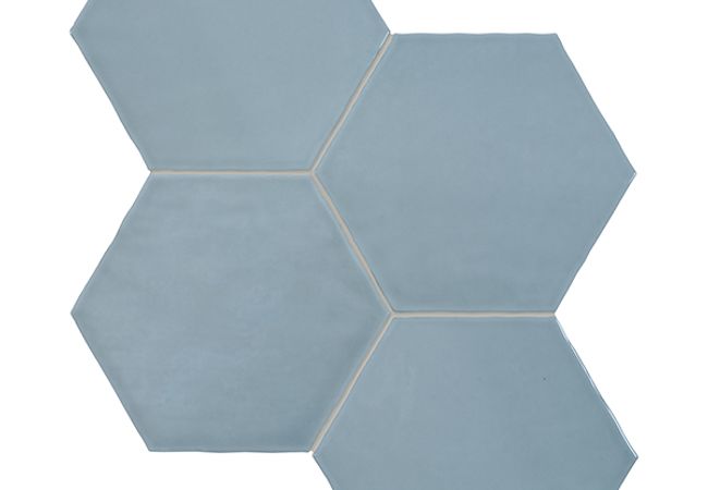 Richmond Tile Teramoda Sky 6" Hexagons