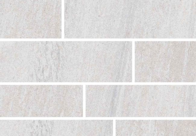 Richmond Tile Urban 2.0 Nova White 12x24 Design 6 Mosaic Honed Rectified
