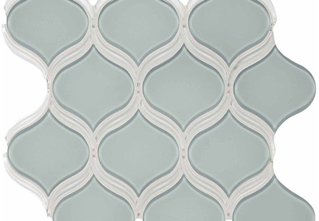 Richmond Tile Element Glass Cloud arabesque Mosaic