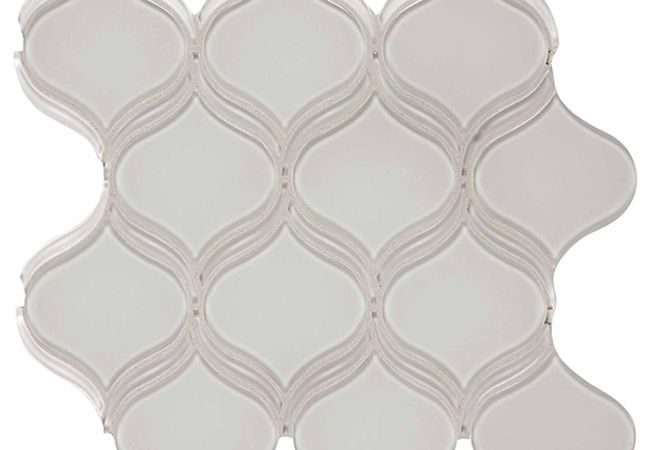 Richmond Tile Element Glass Mist arabesque Mosaic