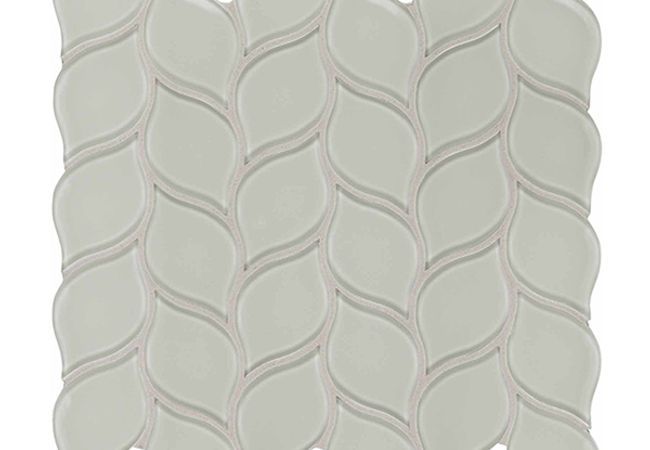 Richmond Tile Element Glass Mist petal Mosaic
