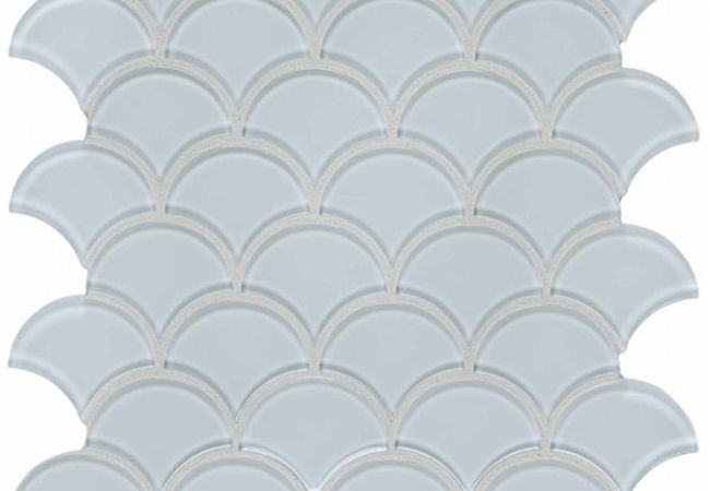Richmond Tile Element Glass Skylight scallop Mosaic