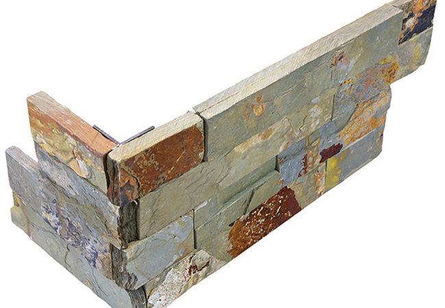 Richmond Tile Ledger Stone Sierra Assembled Corner 6"x18"