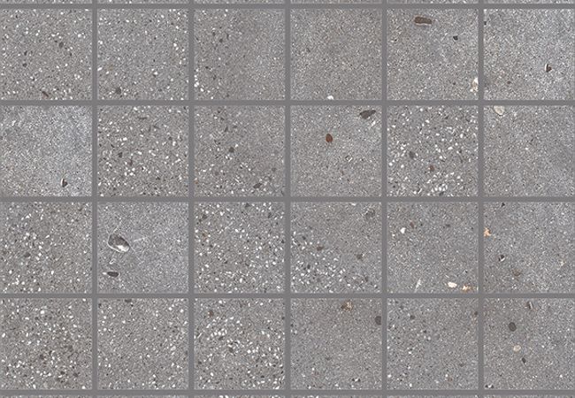 Richmond Tile Area 51 Steel 2"x2" Mosaic