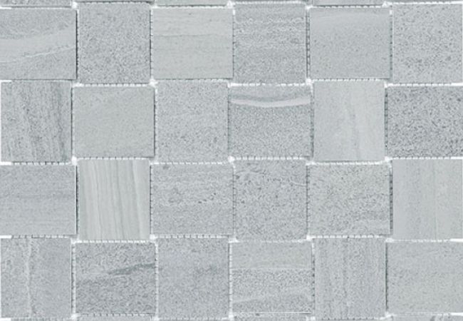 Richmond Tile Carleton Ice 2"x2" Basketweave Mosaic