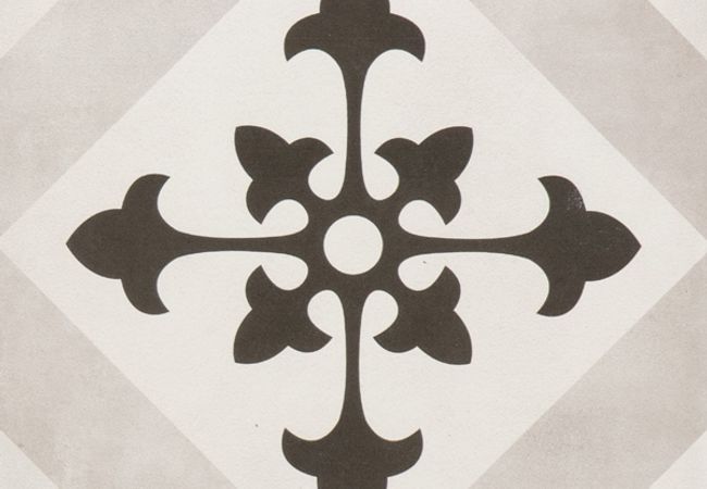 Richmond Tile Geoshapes Ice 8x8 Northstar Deco