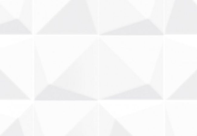 Richmond Tile Illusione White Prizmatic 12x24 Wall Tile Glossy