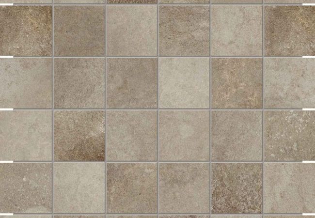 Richmond Tile Monterey Iron 2x2 Mosaic 12x12 Rectified