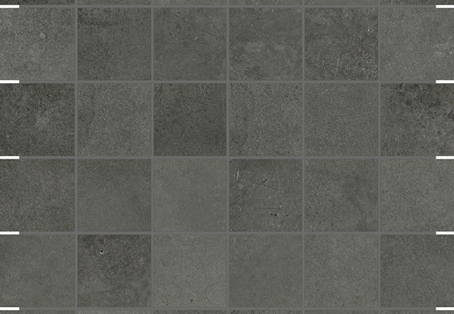 Richmond Tile Monterey Oxide 2x2 Mosaic 12x12 Rectified