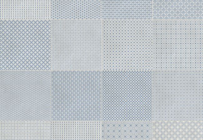 Richmond Tile Tapestri Denim Blend 8"x8" Matte