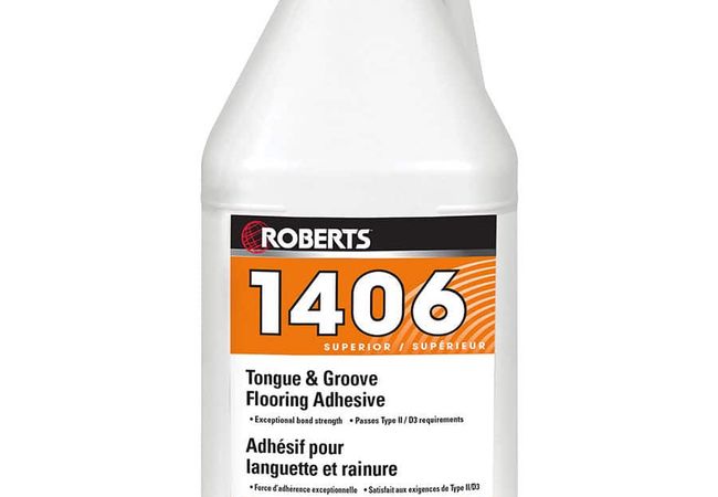 Roberts 1406rb004 Tongue & Groove Flooring Adhesive, 3.78l