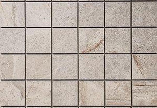 Sapphirus Stone & Tile Aspen Silver Grey Square Porcelain Mosaic
