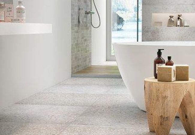 Sapphirus Stone & Tile Terrazzo Light