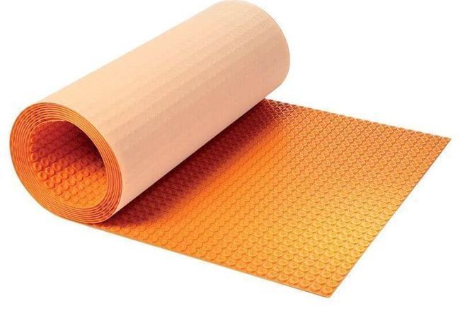 Schluter Ditra Heat Duo Uncoupling Membrane Roll 3'3" X 33' X 5/16" Thick 108 Sq. Ft. / Roll