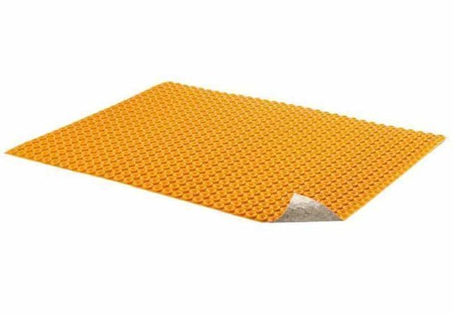 Schluter Ditra Heat Duo Uncoupling Membrane Sheet 3'3" X 2'7" X 5/16 Thick 8,6 Sq. Ft. / Sheet