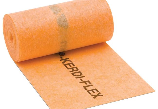 Schluter Kerdi Flex 5" Width Flexible Waterproofing Strip 16' 5" Length 12 Mil Thickness