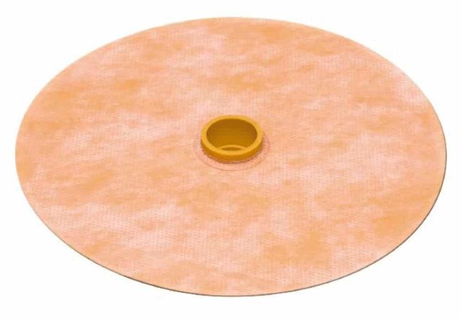 Schluter Kerdi Seal 3/4" Opening Pipe Seal With Gasket 4 Mil Thickness Pack Of 10