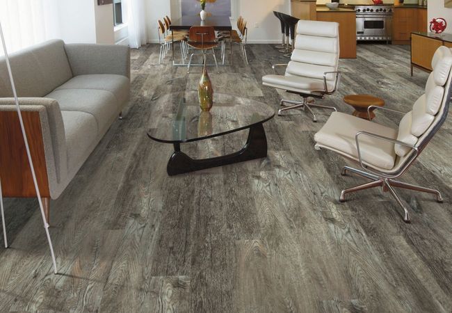 Shaw Endura Plus Smoky Oak Luxury Vinyl Plank view 2