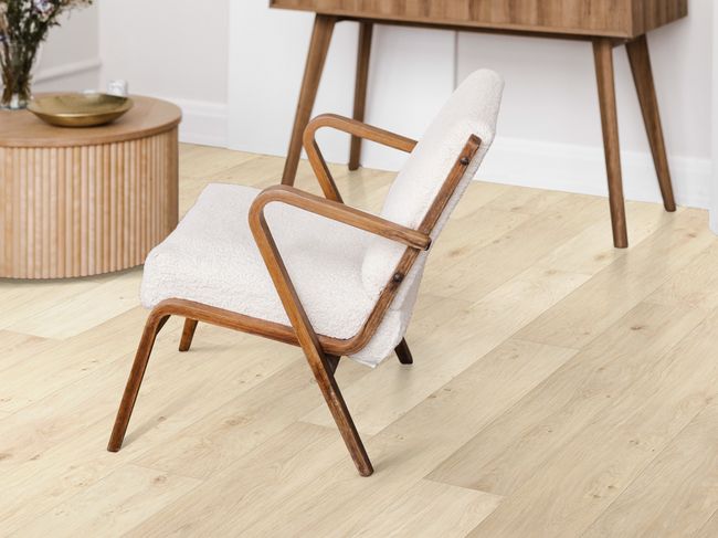 Shaw Fresh Take Wishbone White Luxury Vinyl Plank view 2