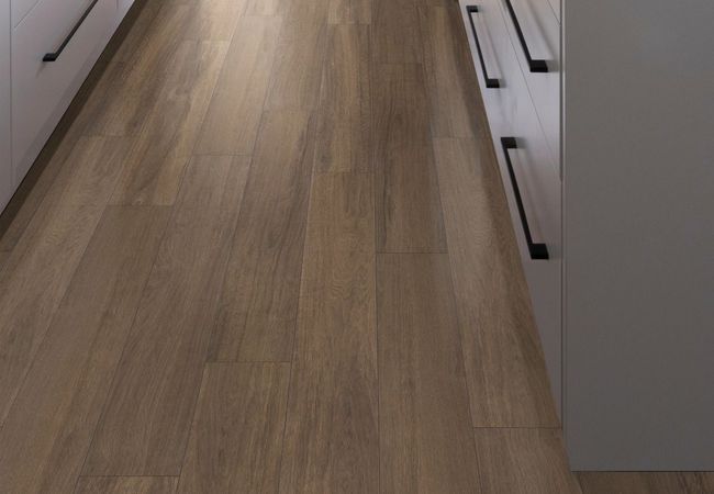 Shaw Pantheon HD Plus Natural Bevel Cordovan Luxury Vinyl Plank view 2
