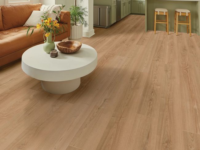 Shaw Titan HD Plus Platinum Antique Chestnut Luxury Vinyl Plank view 2