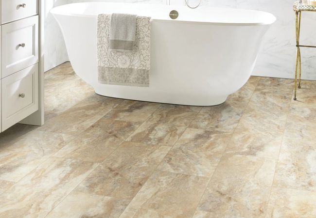 Shaw Paragon Tile Plus Clay Luxury Vinyl Tile view 2