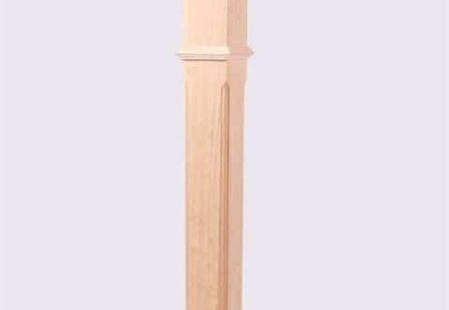 Red Oak 3 1/2" X 48" F2 Square Post