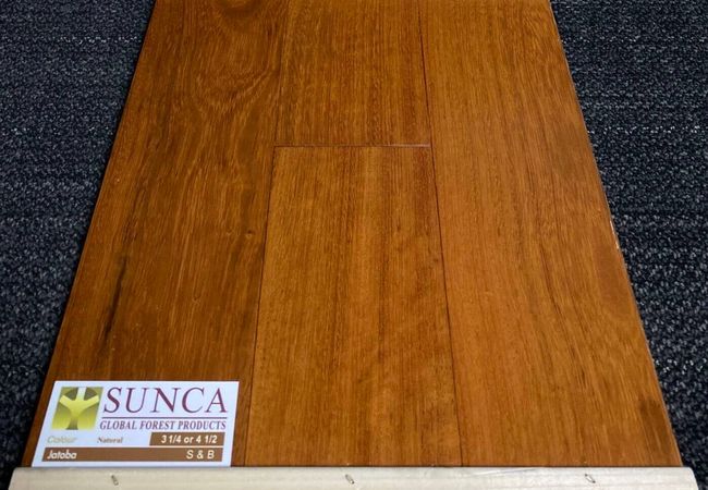 Sunca Jatoba Brazilian Cherry Hardwood Natural
