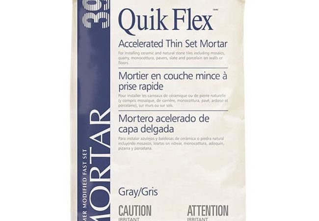 Tec Quik Flex Accelerated Thin Set Mortar 62055