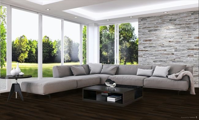 Toucan Loose Lay TFL621 Espresso Cedar Luxury Vinyl Plank view 2