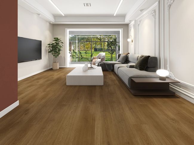 Trio Tobacco Luxury Vinyl Plank view 2