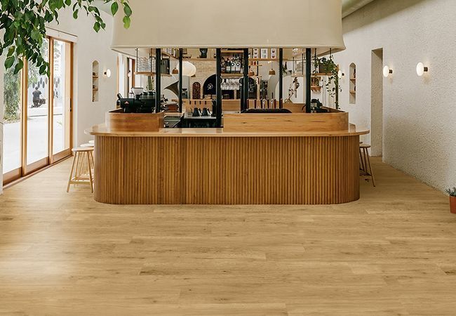 Twelve Oaks Foundation 2520 Butter Tea Luxury Vinyl Plank view 2