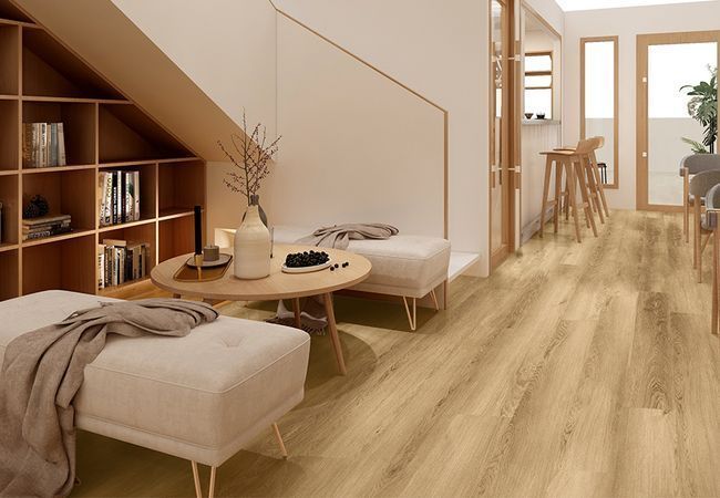 Twelve Oaks Foundation 2520 Sand Motif Luxury Vinyl Plank view 2