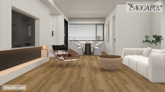 Aquafix Dryback 2.0 Mayfair LakeLuxury Vinyl Plank view 2