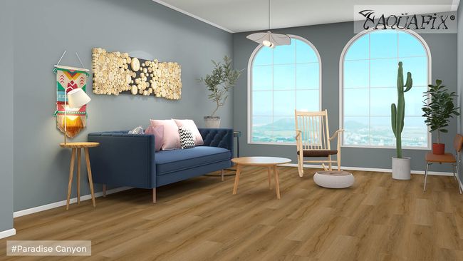 Aquafix Dryback 2.0 Paradise CanyonLuxury Vinyl Plank view 2