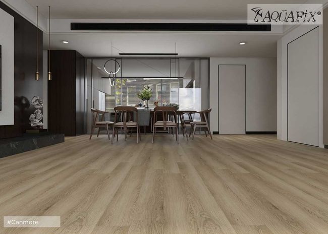 Aquafix Dryback CanmoreLuxury Vinyl Plank view 2