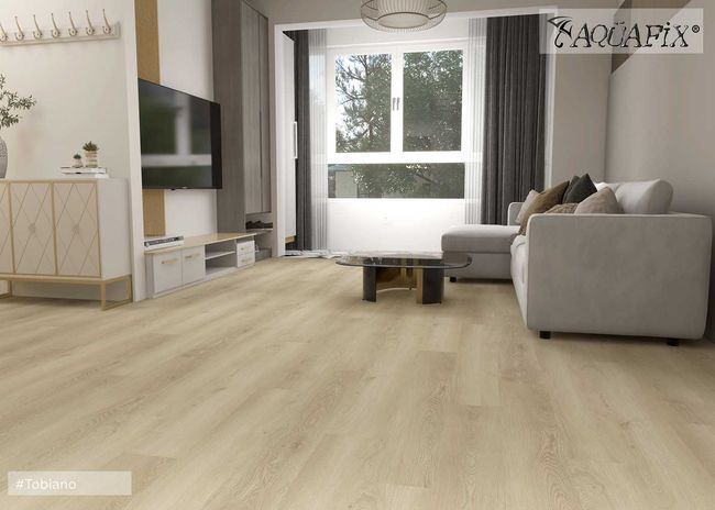 Aquafix Dryback TobianoLuxury Vinyl Plank view 2