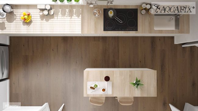 Aquafix Harmony Evolved Peony Luxury Vinyl Plank view 2
