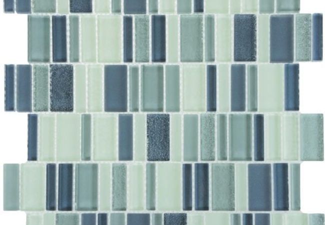 Urban Zebra Hush Glass Tile Sydney Sky