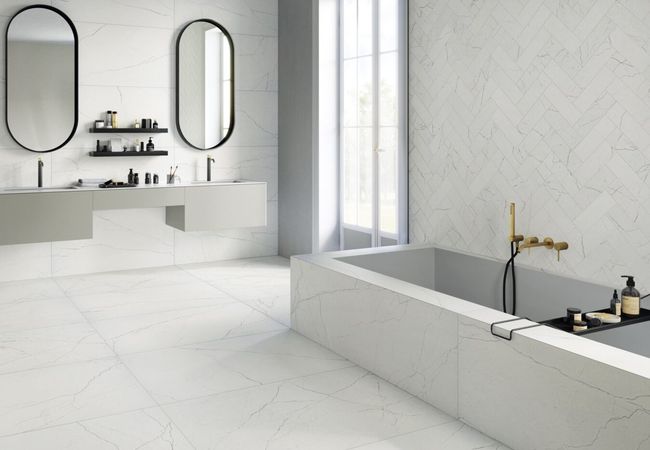 Urban Zebra New Style Dark X Cortina White Porcelain Tile Dark view 2