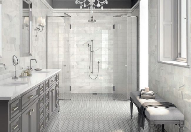 Urban Zebra Onyx Porcelain Tile Greige view 4