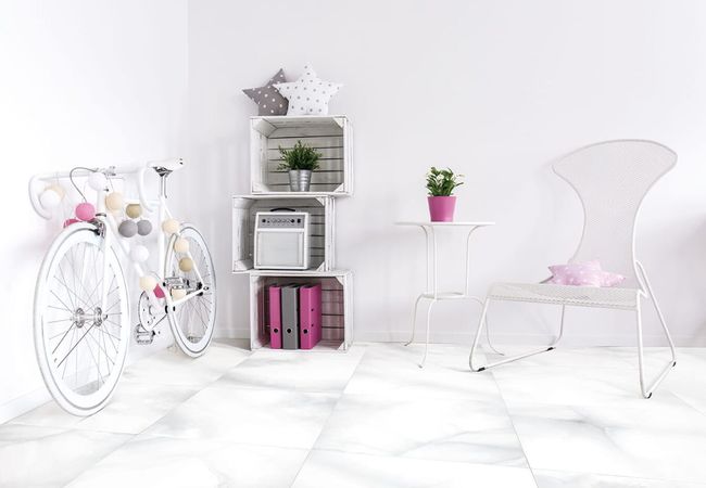 Urban Zebra Poetry Porcelain Tile Grey view 2