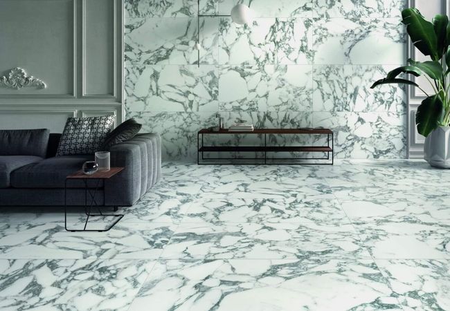 Urban Zebra Porcelain Tile New Arabescato view 4