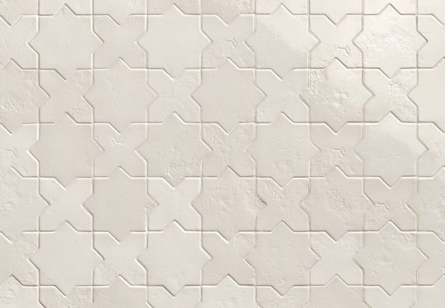 Urban Zebra Malta Porcelain Tile Snow view 2