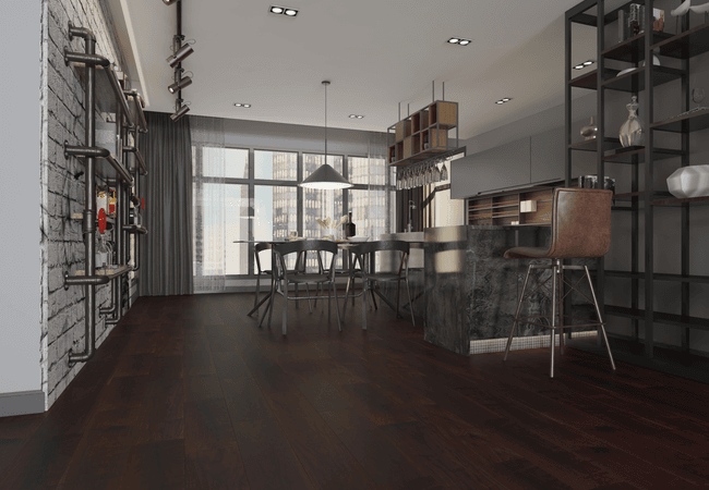 Vidar American Black Walnut Herringbone & Chevron 5"