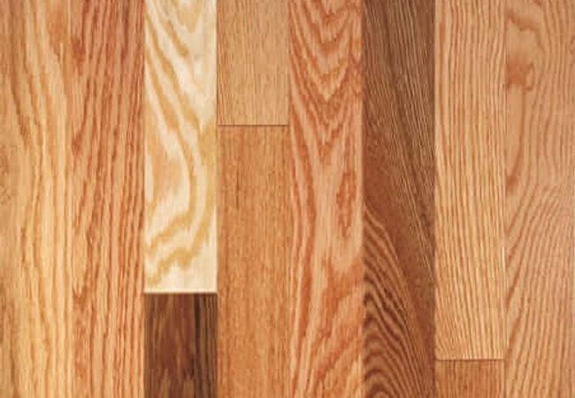 Wickham Domestic Red Oak Hardwood Natural Grade
