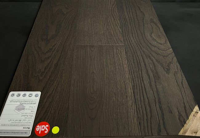 Woden Grand Chateau Oak Engineered Raven