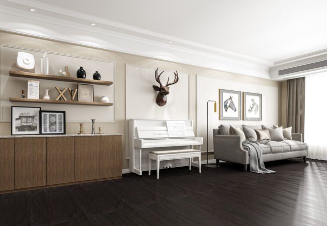 Woden Jungfrau Hickory Engineered Sunset