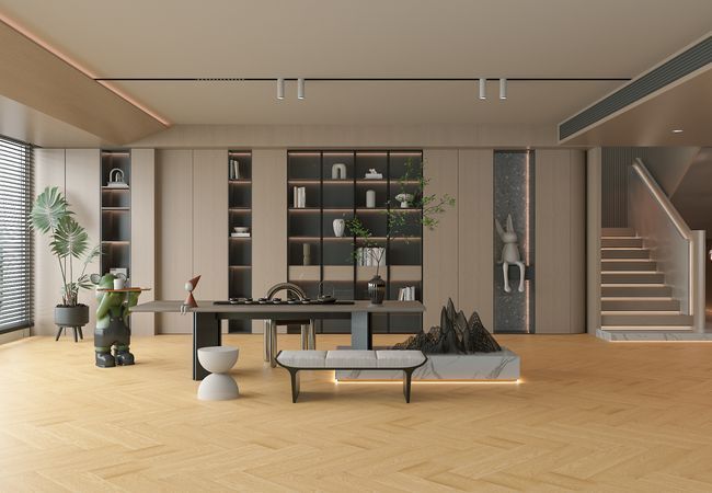 Woden Flooring Monte Rosa Herringbone American Oak Menton