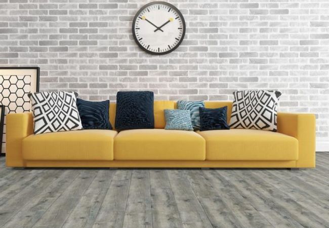 XL Flooring Legacy Misty Grey Luxury Vinyl Plank view 2